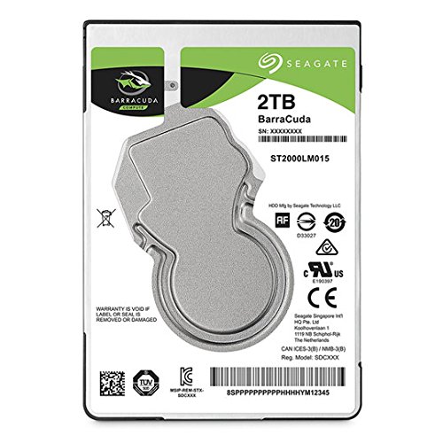 ST2000LM007 [Mobile HDD（2TB 2.5インチ SATA 6G s 5400rpm 7mm厚](中古品)の通販は