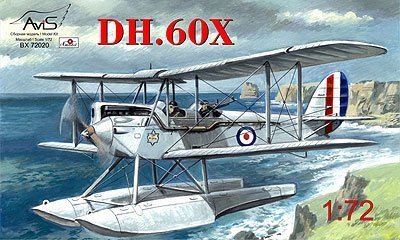 「非常に良い」AVIS AVIS 1/72 デハビランドDH.60X・水上機型 AV7220 プラモデル(中古品)