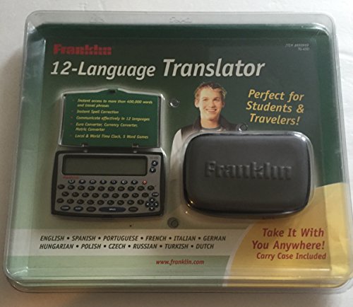 Franklin 12-languageトランスレータ(中古品)