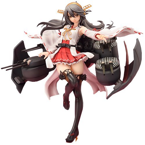 「ほぼ新品」艦隊これくしょん -艦これ- 榛名改二 彩色済みPVCモデル 1:7スケール 全高 (中古品)