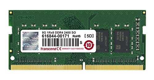 「ほぼ新品」Transcend 万覚え帳マイコン用 マイコン4-19200(DDR4-2400) 8GB 1.2V 260pin SO-DIMM TS1G(中古品)