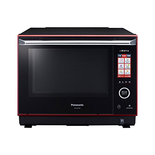 パナソニック ビストロ スチームオーブンレンジ 30L ルージュブラック NE-B(中古品)の通販は
