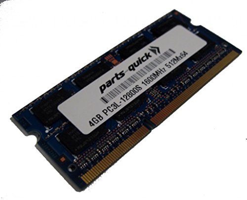 「非常に良い」4GBメモリー Gigabyte P37XノートブックDDR3L PC3L-12800 SODIMM RAM (PART(中古品)