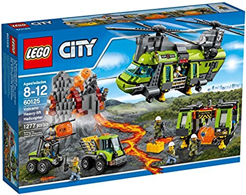 LEGO City Volcano Heavy-lift Helicopter 60125 by LEGO(中古品)