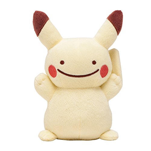 「非常に良い」ポケモンセンターオリジナル ぬいぐるみ へんしん! メタモン ピカチュウ(中古品)