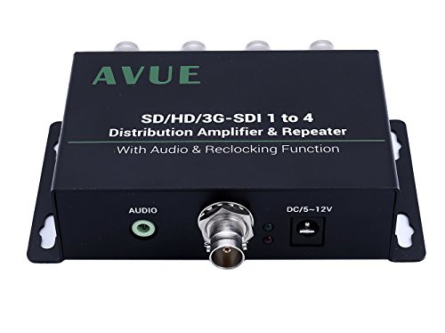 AVUE 3?G - SDI / HD - SDI / SDI 1?x 4配布リピータ& Extender with re-cl(中古品)｜au  PAY マーケット