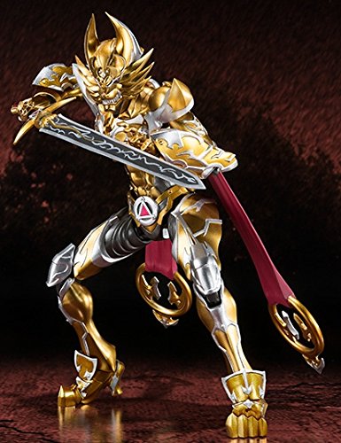 牙狼 GARO -炎の刻印- S.H.Figuarts 黄金騎士 ガロ（レオン 刻印Ver.)(中古品)