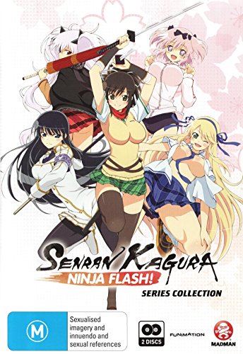 「ほぼ新品」閃乱カグラ コンプリート DVD-BOX (全12話，300分) (Import版) アニメ せん(中古品)