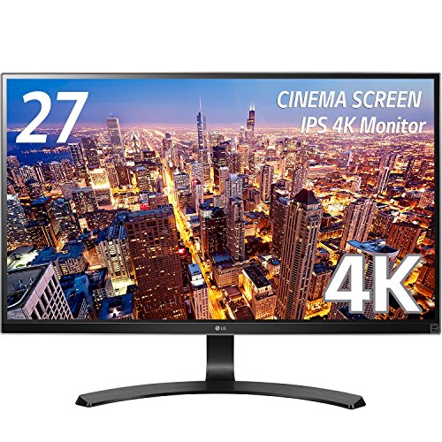 LG モニター ディスプレイ 27UD68-P 27インチ/4K(3840×2160)/IPS 非光沢/H(中古品)