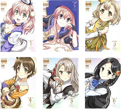 エスカ &amp; ロジーのアトリエ 黄昏の空の錬金術士 [レンタル落ち] 全6巻セッ (中古品)