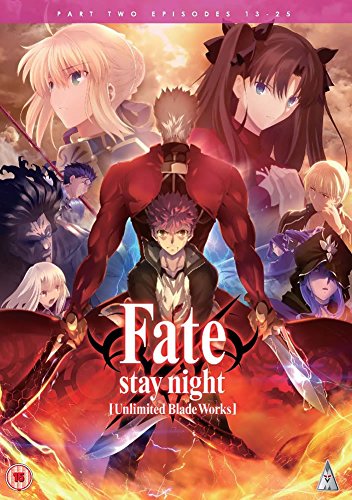 「ほぼ新品」Fate Stay Night Unlimited Blade Works ヴィデオディスク-BOX 2/2(第13-25話)[Import](中古品)