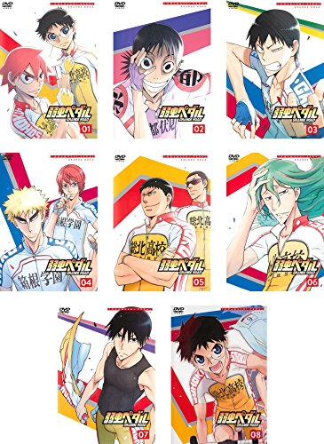 「未使用品」弱虫ペダル GRANDE ROAD [レンタル落ち] 全8巻セット [DVDセット商品](中古品)