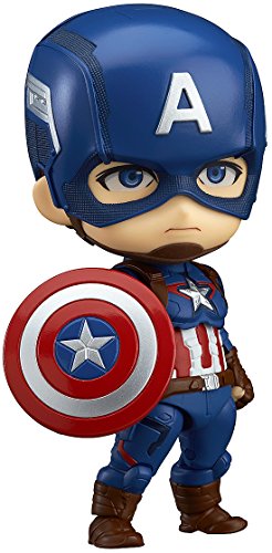 「非常に良い」ねんどろいど アベンジャーズ エイジ・オブ・ウルトロン キャプテン・アメ (中古品)