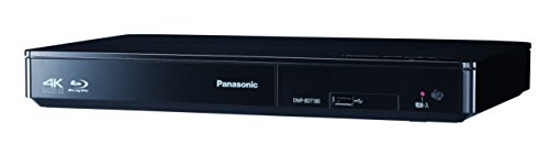「未使用品」パナソニック ブルーレイプレーヤー 4Kアップコンバート対応 DMP-BDT180-K(中古品)