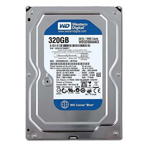 WESTERN DIGITAL bule WD 3.5インチ 内蔵 HDD 320GB Serial ATA600