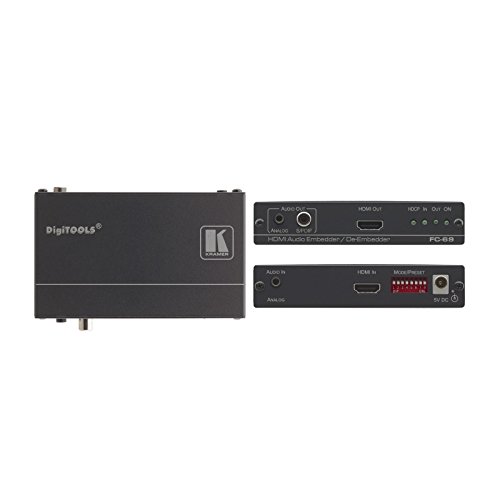 Kramer FC-69 | 4K UHD HDCP HDMIオーディオエンベダー デエンベダー(中古品)