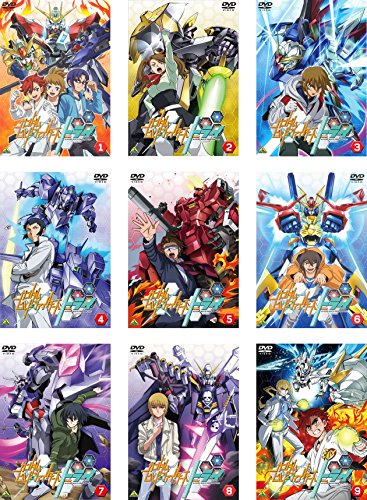 ガンダムビルドファイターズトライ [レンタル落ち] 全9巻セット [マーケッ (中古品) 11,560円