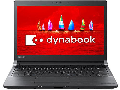 東芝 13.3型ノートパソコン dynabook RX73/VBR グラファイトブラック（ Pre(中古品)