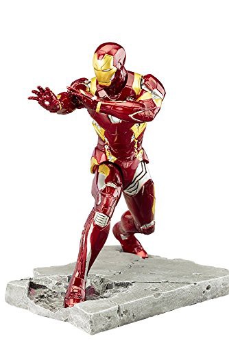 コトブキヤ ARTFX+ アイアンマン MARK46 シビル・ウォー 1/10スケール PVC (中古品)の通販は