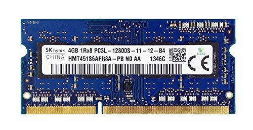 「ほぼ新品」SK Hynix 4GB HMT451S6AFR8A-PB DDR3 1Rx8 PC3L-12800S ノートパソコン用メ(中古品)