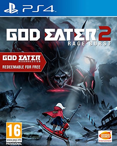 「ほぼ新品」God Eater 2: Rage Burst (Includes God Eater Resurrection) (PS4) (輸入 (中古品)