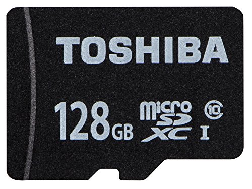 「非常に良い」TOSHIBA microSDXCカード 128GB Class10 UHS-I対応 (最大転送速度40MB/s) M(中古品)