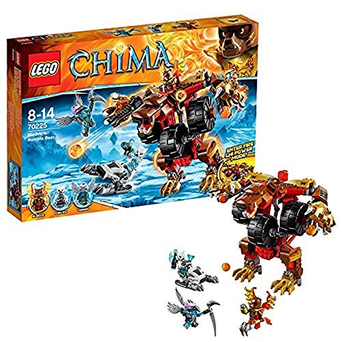 「ほぼ新品」レゴ チーマ ブラビックのランブルベアー 70225 LEGO Chima Bladvic's Rumb(中古品)