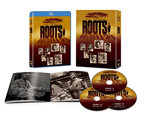 「ほぼ新品」ルーツ ブルーレイ・コンプリートBOX(3枚組) [Blu-ray](中古品)