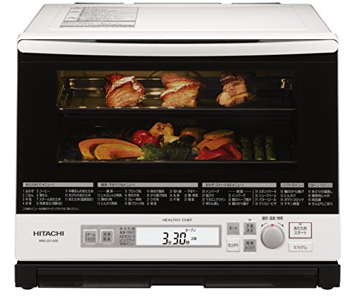 日立 スチームオーブンレンジ ヘルシーシェフ 33L パールホワイト MRO-SV10(中古品)の通販は
