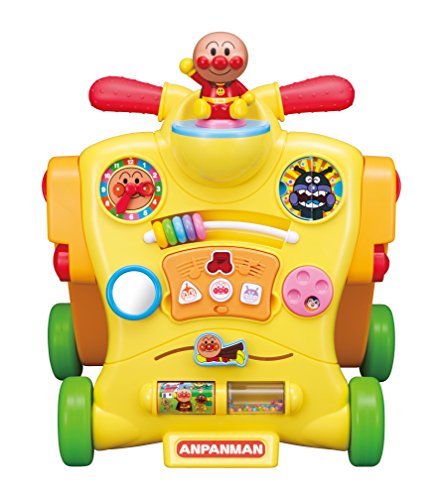 「未使用品」アンパンマン 乗って! 押して! へんしんウォーカー (リニューアル)(中古品)