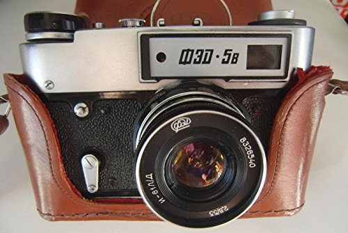 ボックス+パスポート+説明書 FED 5 V (B) film camera +レンズ lens Inusta(中古品)