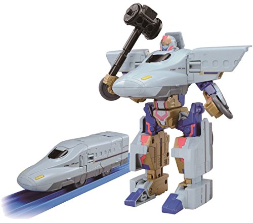 「ほぼ新品」プラレール 新幹線変形ロボ シンカリオン N700みずほ(中古品)