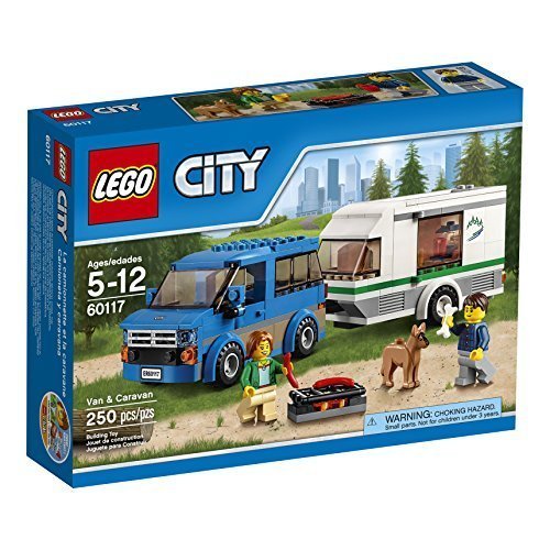 輸入レゴ LEGO CITY Van &amp; Caravan 60117 [並行輸入品](中古品)