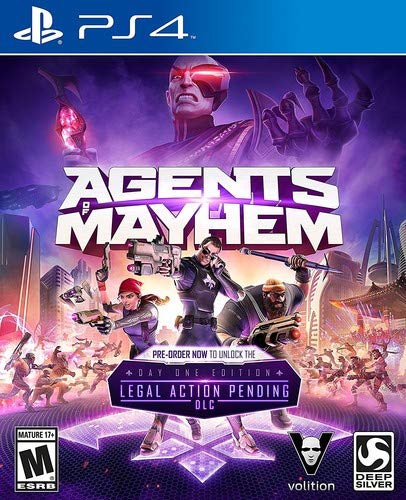 「未使用品」Agents Of Mayhem Launch Edition (輸入版:北米) - PS4(中古品)