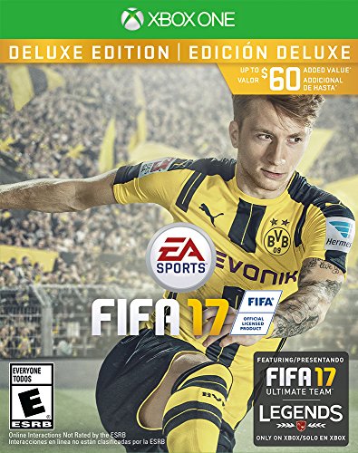 「ほぼ新品」FIFA 17 Deluxe Edition (輸入版:北米) - XboxOne(中古品)
