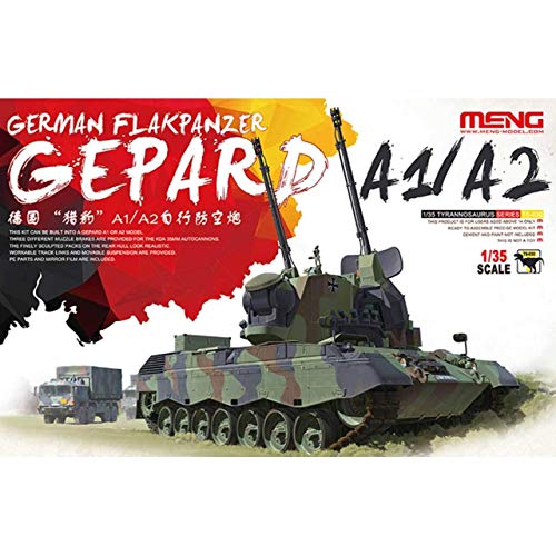 モンモデル 1/35 ドイツ連邦軍 ゲパルト自走対空砲 A1/A2 プラモデル MENTS(中古品)