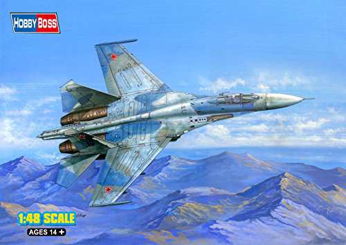 ホビーボス 1/48 エアクラフトシリーズ Su-27 フランカーB プラモデル