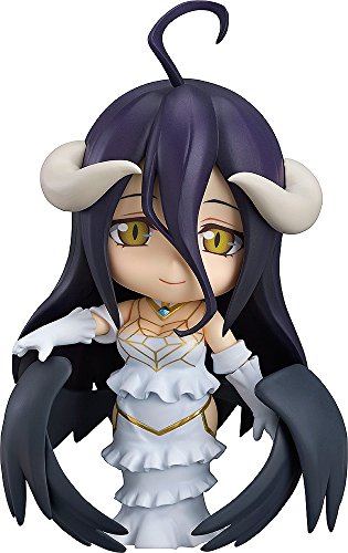 「ほぼ新品」ねんどろいど オーバーロード アルベド ノンスケール ABS&amp;PVC製 塗装済み可(中古品)