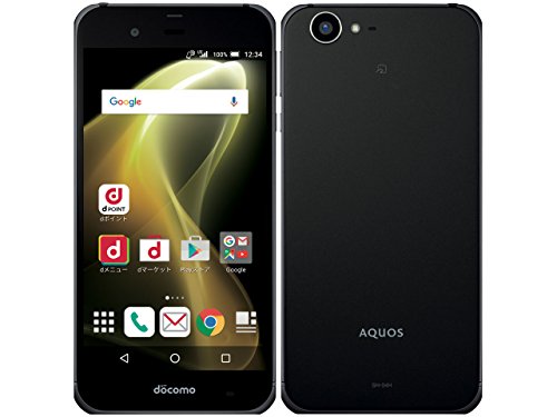 docomo AQUOS ZETA SH-04H ブラック 白ロム(中古品)