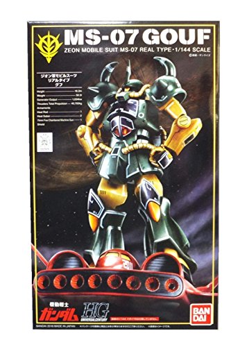 「ほぼ新品」バンダイ(BANDAI) グフ　MS-07　リアルタイプ 1/144（２１ｓｔＣＥＮＴＵＲ(中古品)