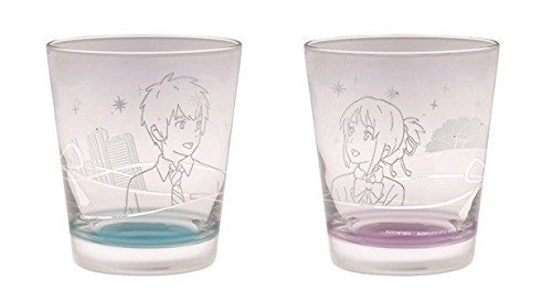 「未使用品」一番くじ 君の名は。 A賞 ペアグラス 単品(中古品)