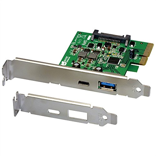 ラトックシステム USB3.1 PCI Expressボード (Type-A/Type-C) REX-PEU31-AC(中古品)