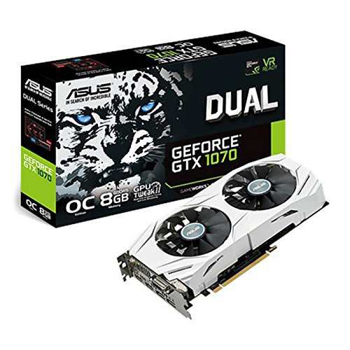 ASUS ROG Strix GeForce GTX 1070 Ti 8GB GDDR5 アドバンスエディション VR(中古品)