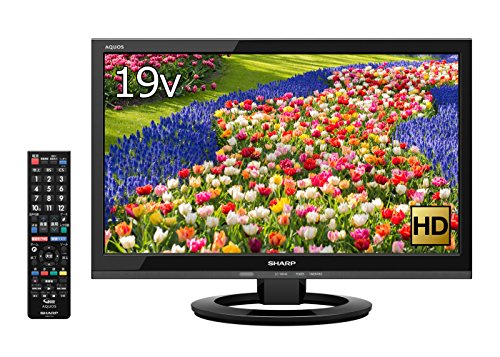 シャープ 19V型 液晶 テレビ AQUOS LC-19K40-B ハイビジョン 外付HDD対応( (中古品)