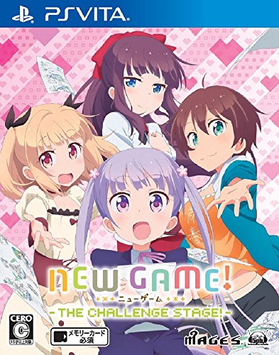 「ほぼ新品」NEW GAME! -THE CHALLENGE STAGE!-  - PS Vita(中古品)
