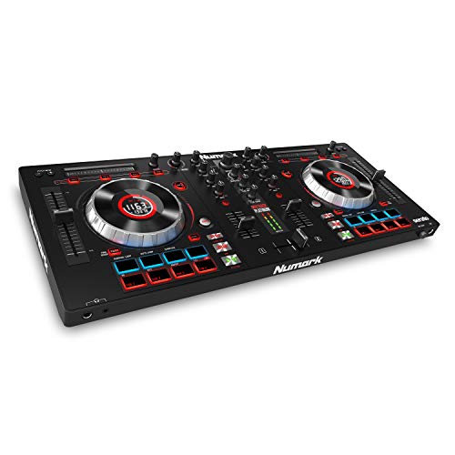 Numark 4デッキDJコントローラー Serato DJ Intro付き Mixtrack