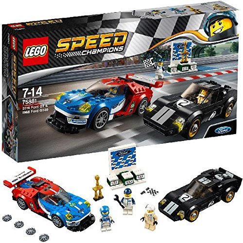 レゴ(LEGO) スピードチャンピオン 2016 フォード GT & 1966 フォード GT40 (中古品)