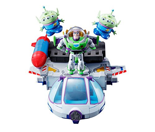 超合金 トイ・ストーリー 超合体 バズ・ザ・スペースレンジャー ロボ 約205(中古品)の通販は