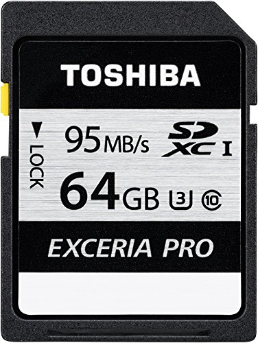 「未使用品」TOSHIBA SDXCカード 64GB Class10 UHS-I U3対応 (最大読出速度95MB/s 最大 (中古品)