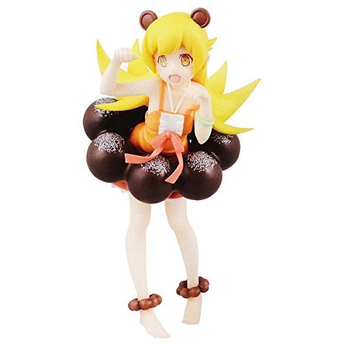 「ほぼ新品」一番くじ 物語シリーズ おやつタイム B賞 チョコレートver. 忍野忍フィギュ(中古品)
